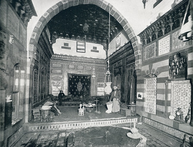 نسخة من قصر جمال الدين الذهبي التي أقامها هيرز بالجناح المصري
